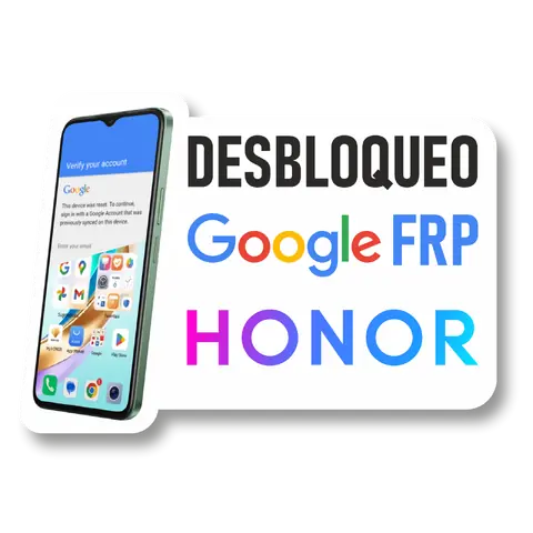 Desbloqueo Cuenta FRP para Honor