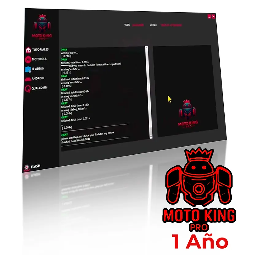 Moto King Pro - Licencia 1 Año