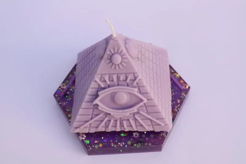 VELA PIRÁMIDE VISIÓN 9.5X9.5X8.5