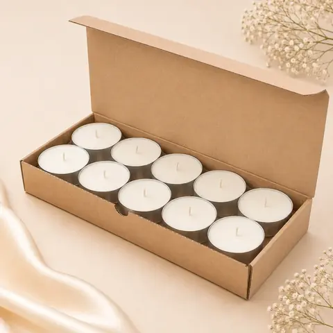 Pack 10 Velas de Té/Noche