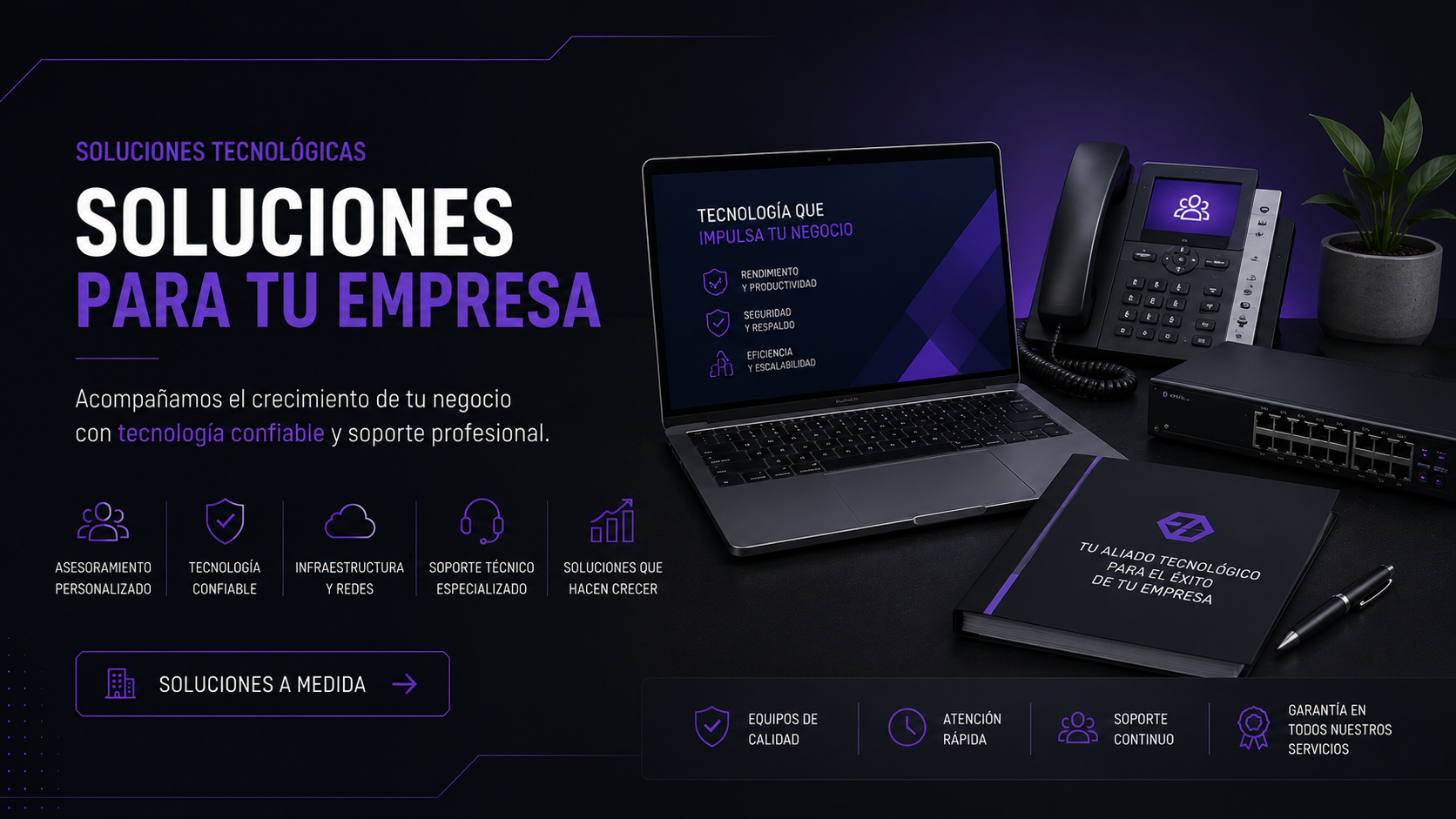 Soluciones tecnológicas para tu empresa