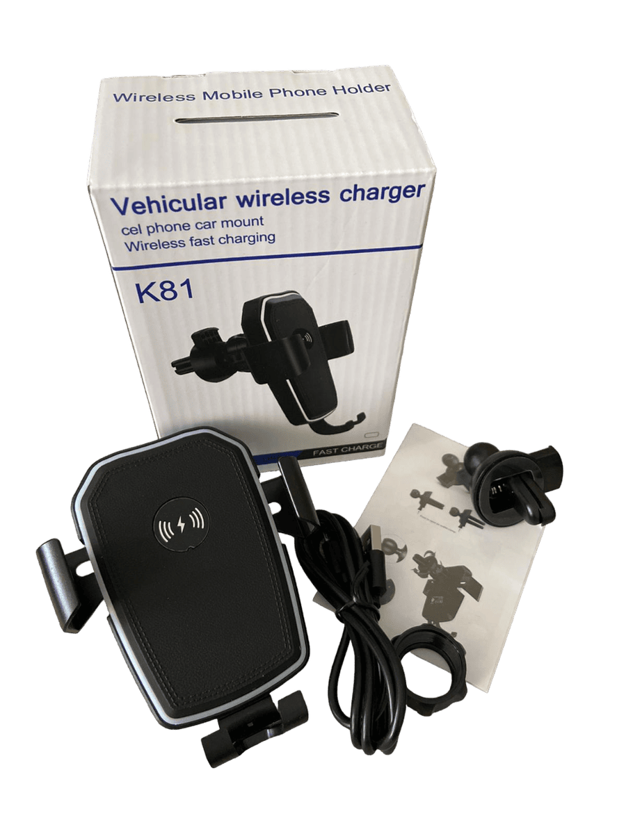 Soporte Y Cargador Por Contacto Para Auto 10w