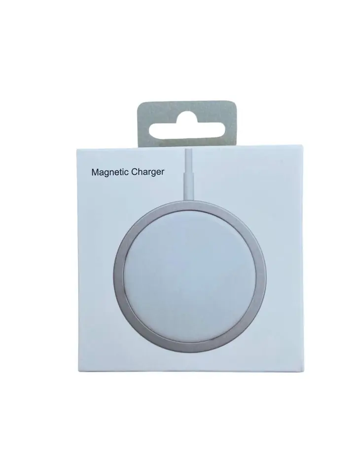Cargador Inalámbrico Qi Magsafe 15w Compatible Para iPhone 1M