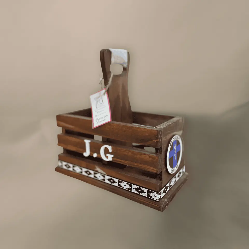 Matera en madera tipo cajón