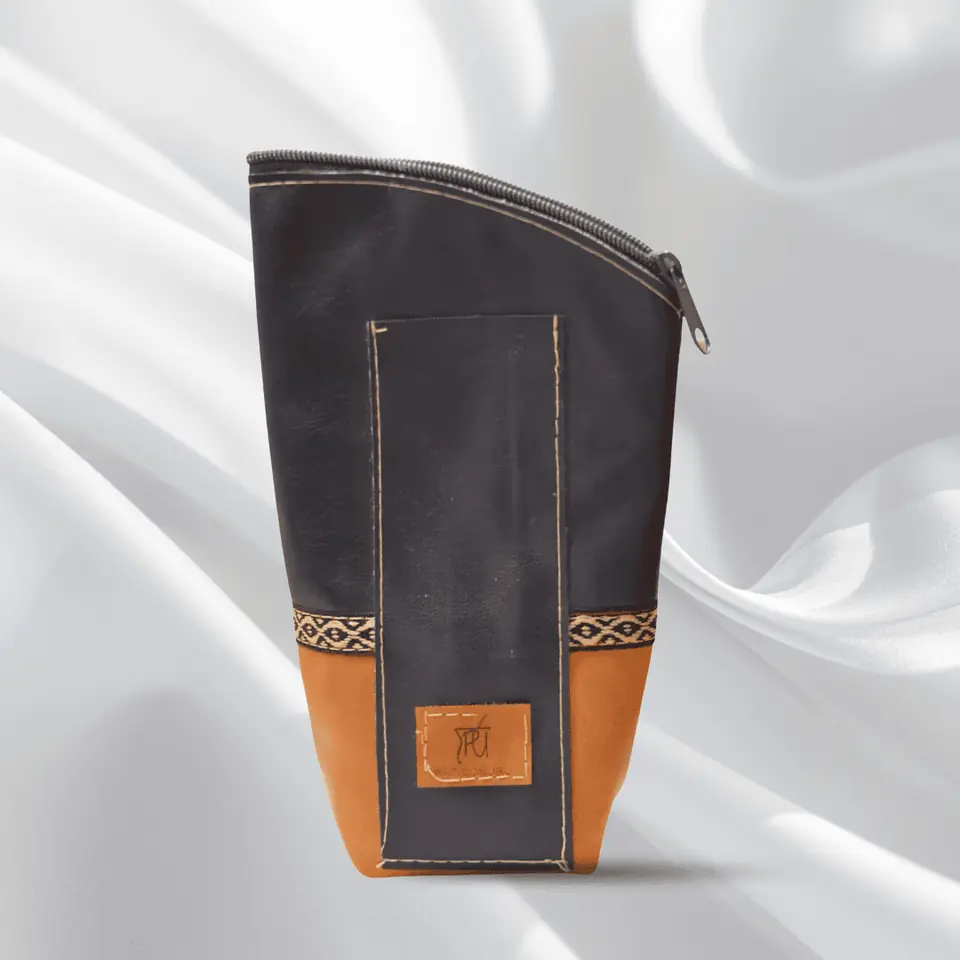 Yerberas en eco-cuero