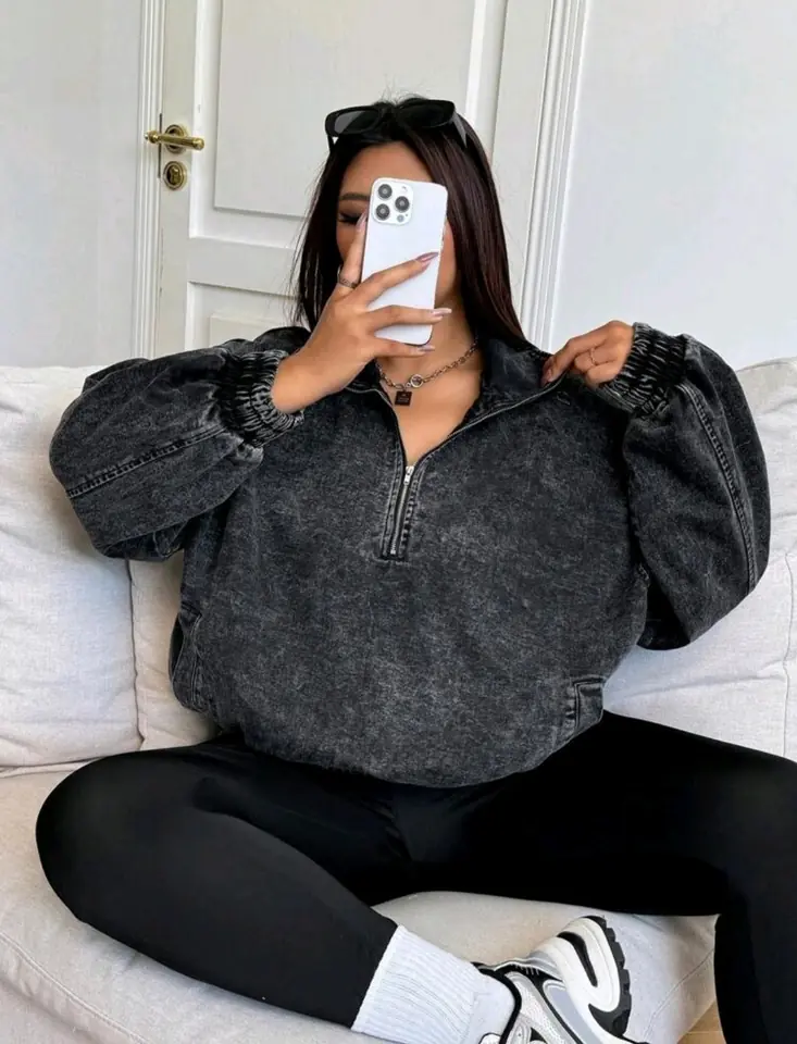 Sudadera jean 4XL