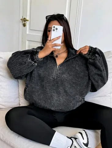 Sudadera jean 4XL