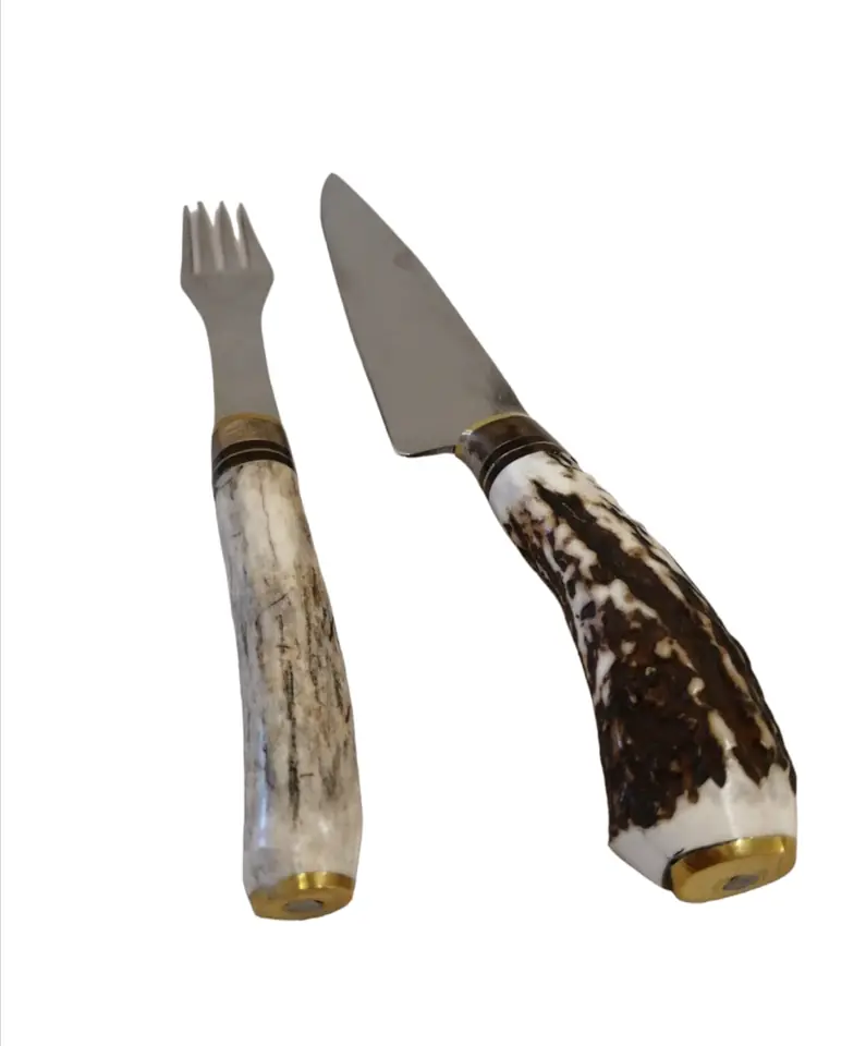 Set de Cuchillo y Tenedor Artesanales