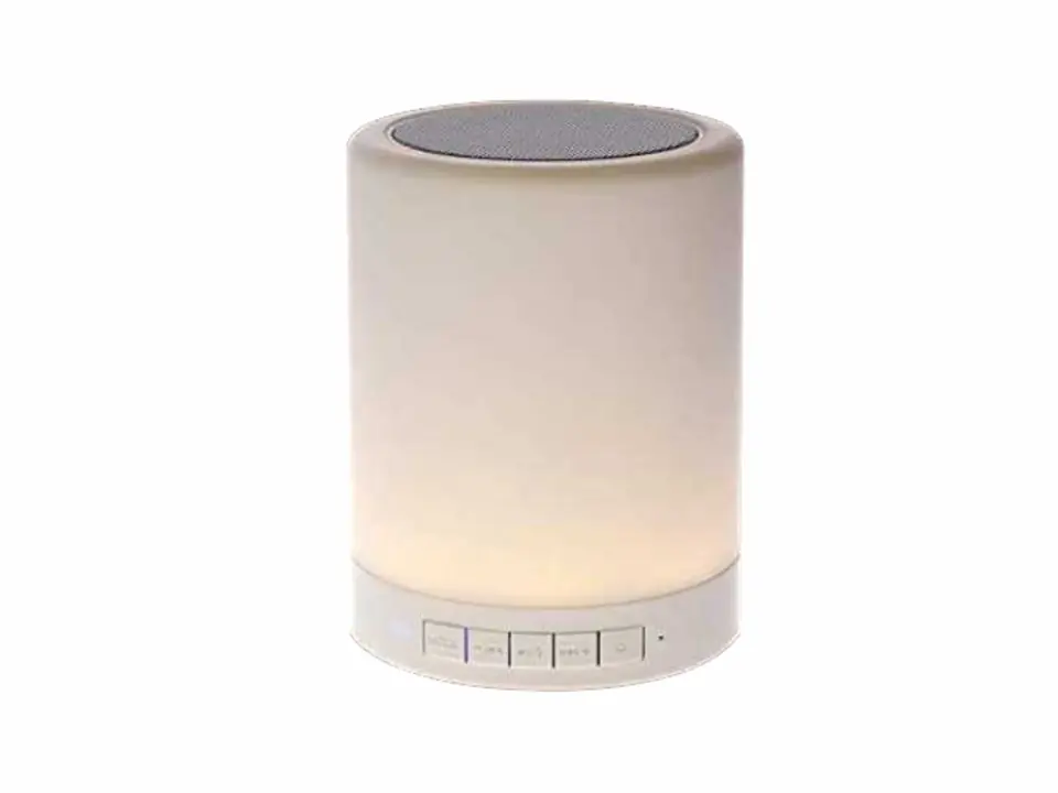 Lampara De Mesa Táctil Led De Colores Con Parlante Bluetooth