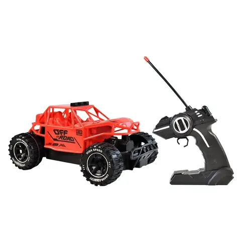Auto Arenero Todoterreno a Control Remoto, Escala 1:18 - Rojo