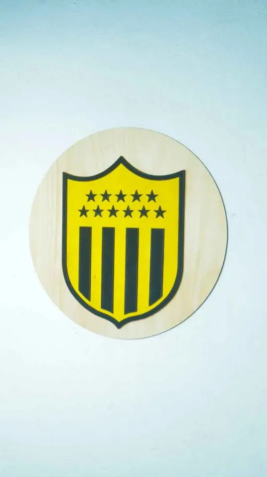 Cuadro escudo Peñarol
