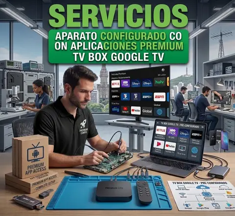 APARATO CONFIGURADO CON APLICACIONES PREMIUM 
