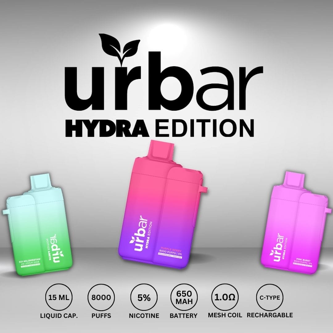 Urbar Hydra 8000 Puffs