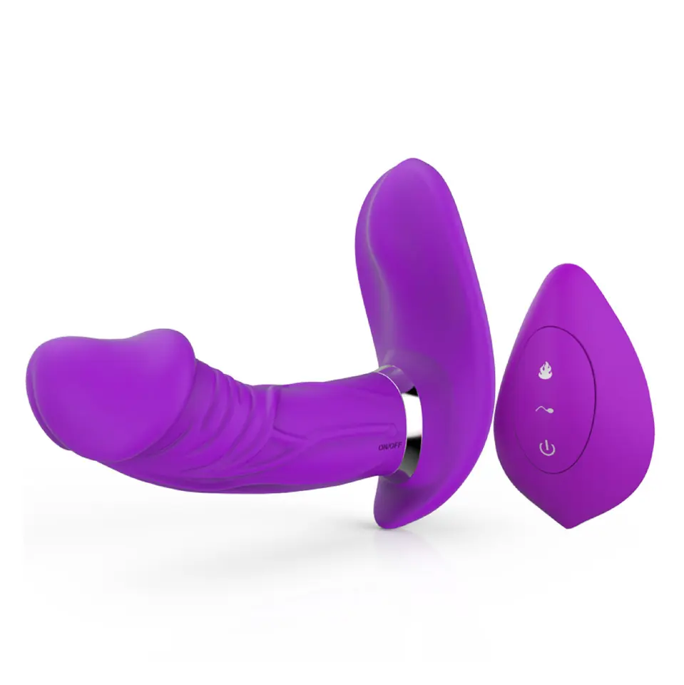 Vibrador Estimulador con Control wearable No2