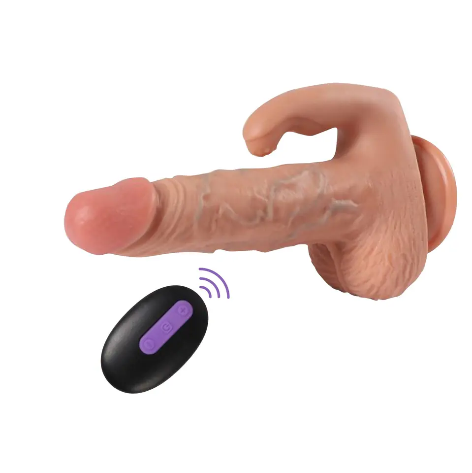 Dildo Vibrador Realista 20 Vibraciones 21,5cm