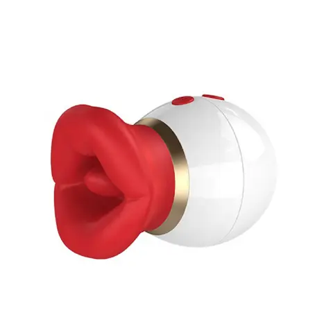 Vibrador Succión Lengua Lamedora 10 Velocidades