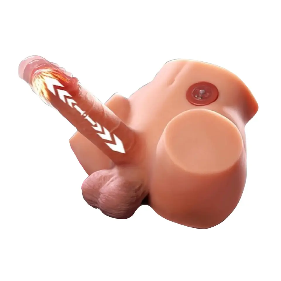 Muñeco Sexual Masculino Vibrador Y Penetrador Marcel