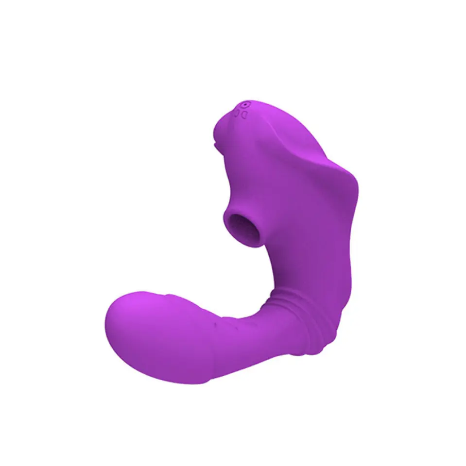 Vibrador Estimulador con Succión No1