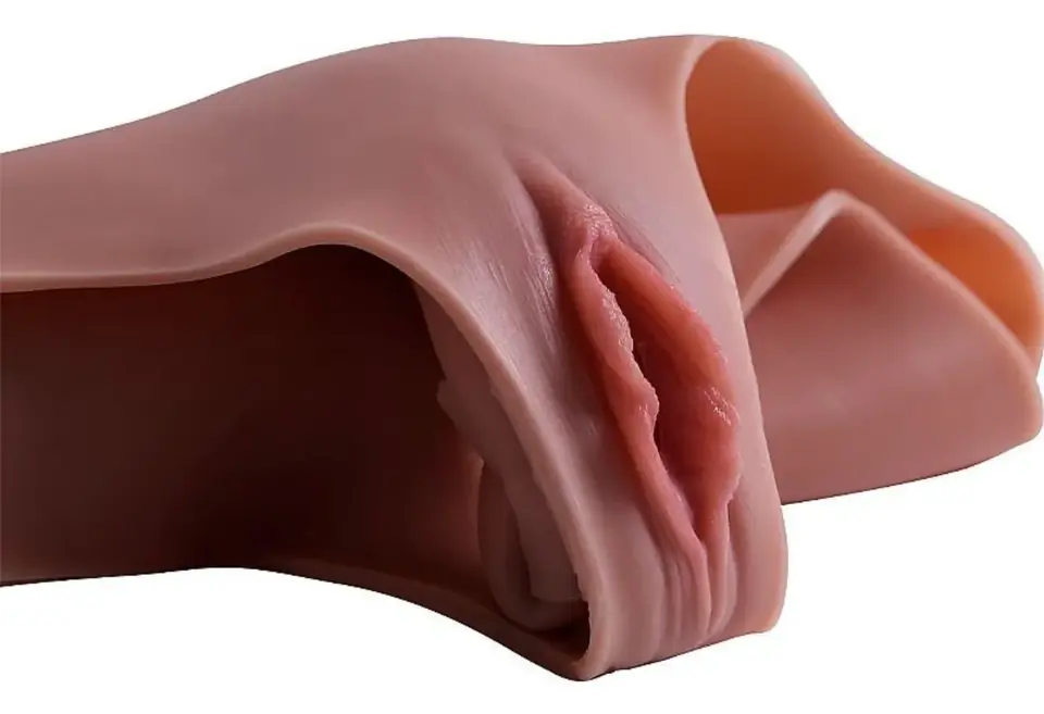 Tanga Vagina Penetrable De Silicona Piel Realista