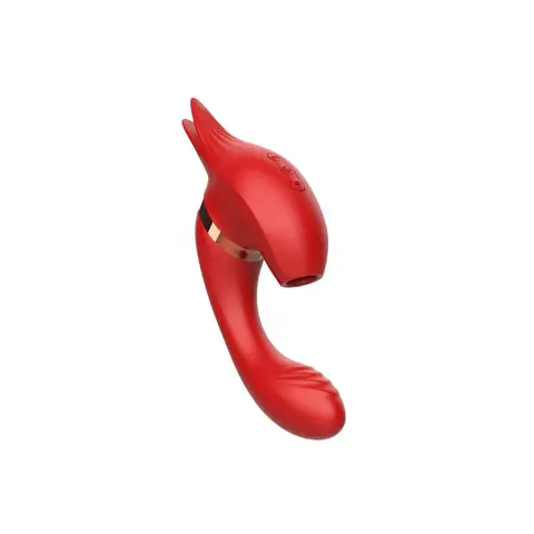 Vibrador Succión Rotación 10 Velocidades Impermeable