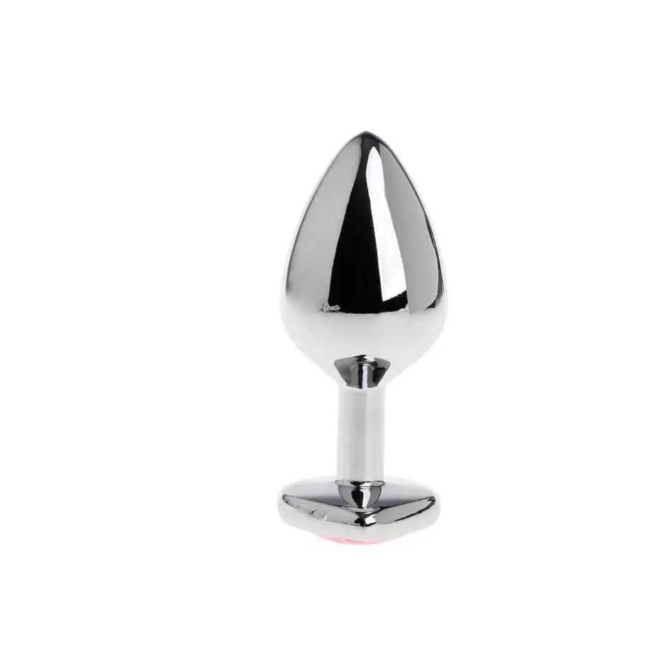 Plug de Aluminum con Joya Corazón