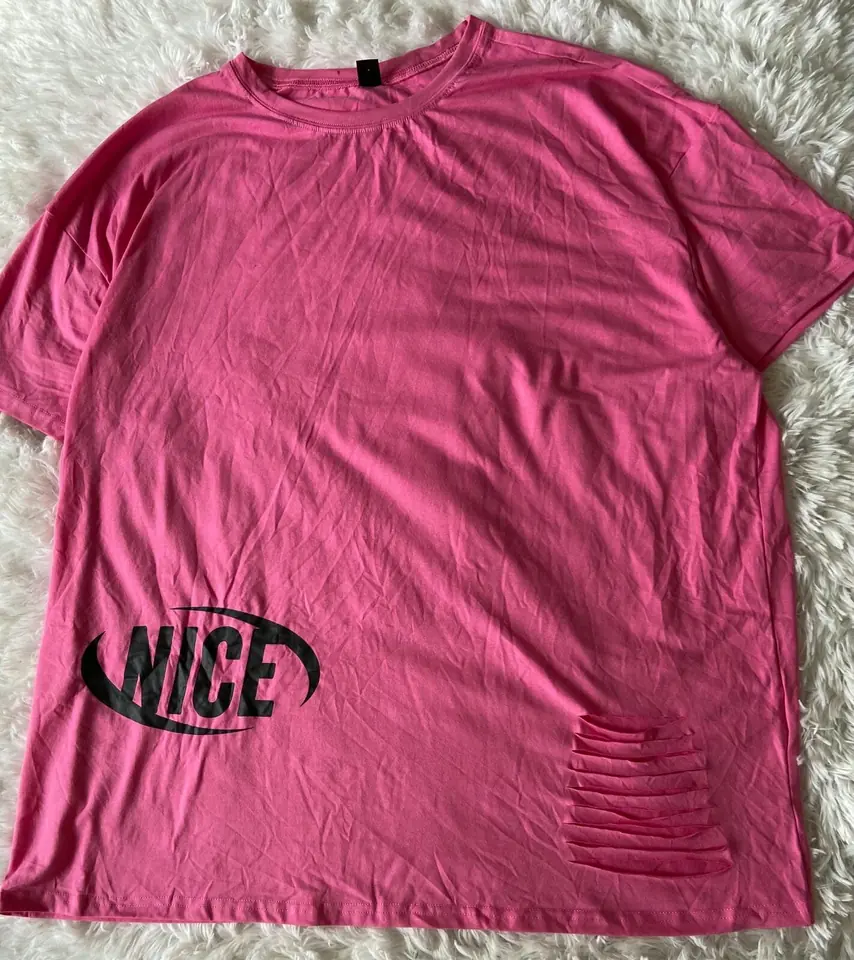 Remeron rosa nice con roturas