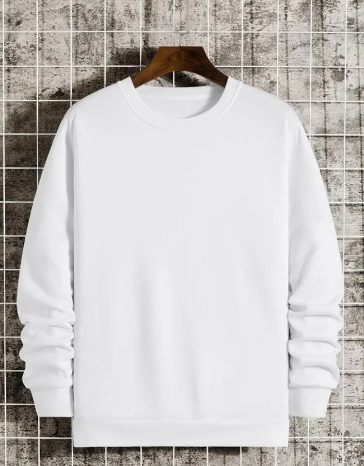 Buzo blanco liso