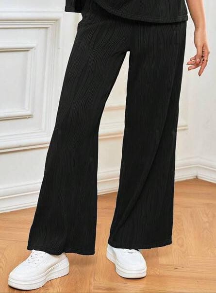 Palazo negro con diseño