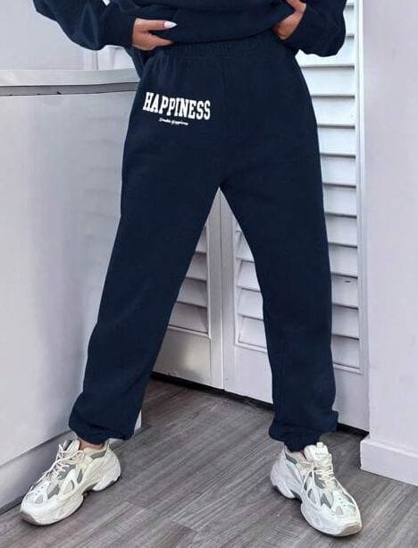 Pantalón jogger azul happines