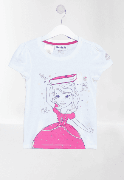 Remera Princesita Sofia Reebok AB5420