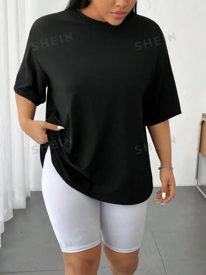 Remeron negro liso