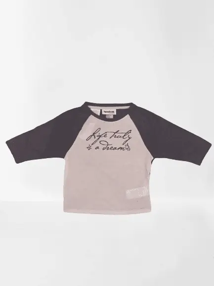Remera Reebok Infantil Manga larga AB5388
