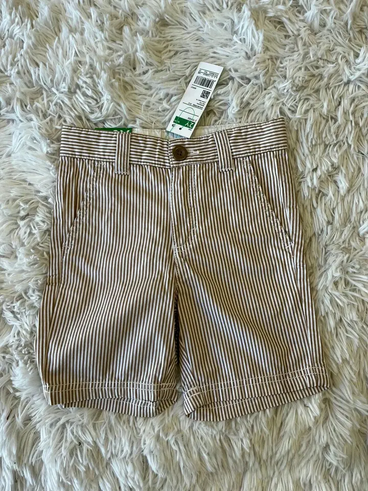 Bermuda rayada benetton