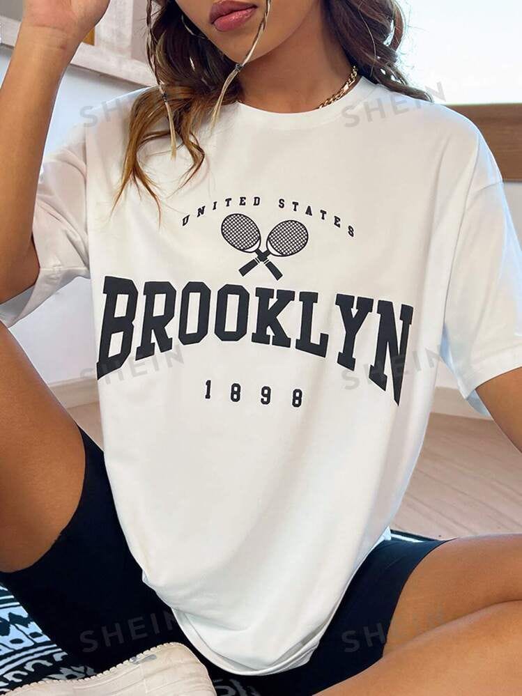 Remeron blanco brooklyn negro paletas de tenis