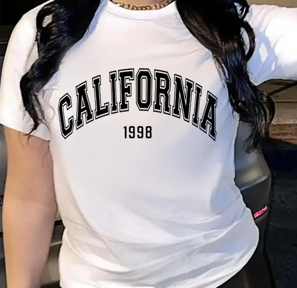 Remera blanca california 1998