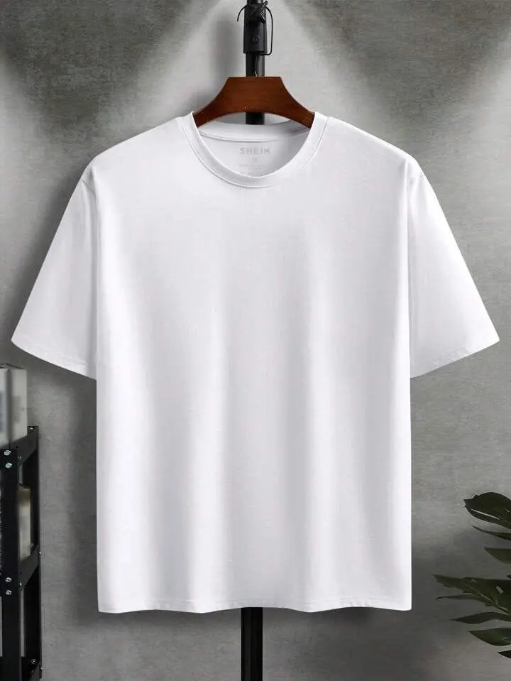 Remera blanca lisa