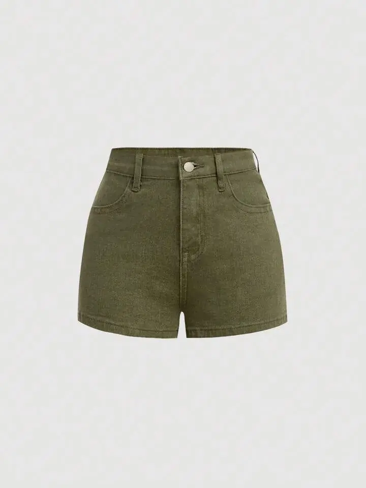 Short verde musgo