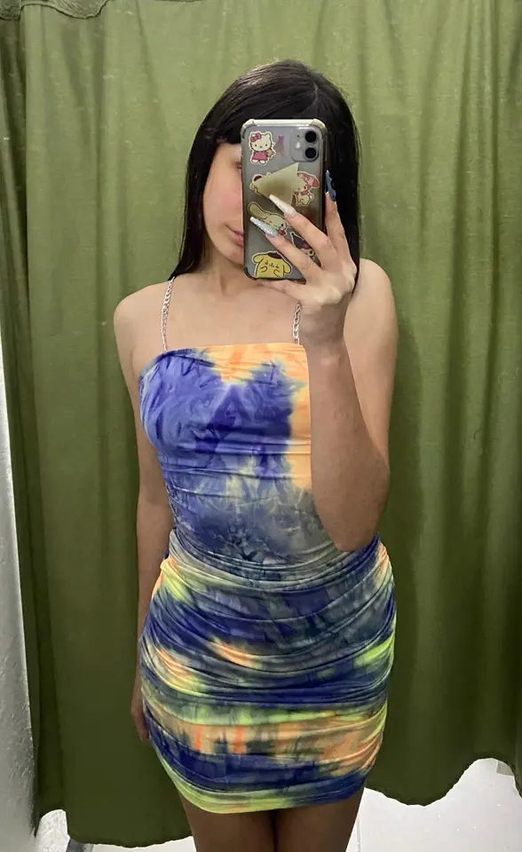 Vestido Tie Dye SHEIN
