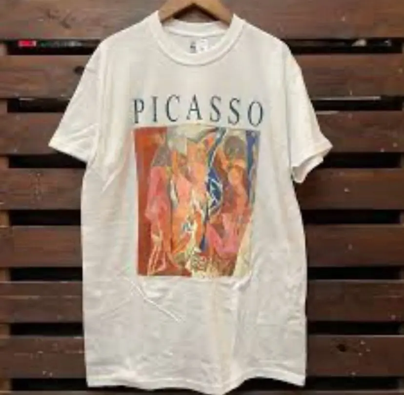 Remera blanca picasso