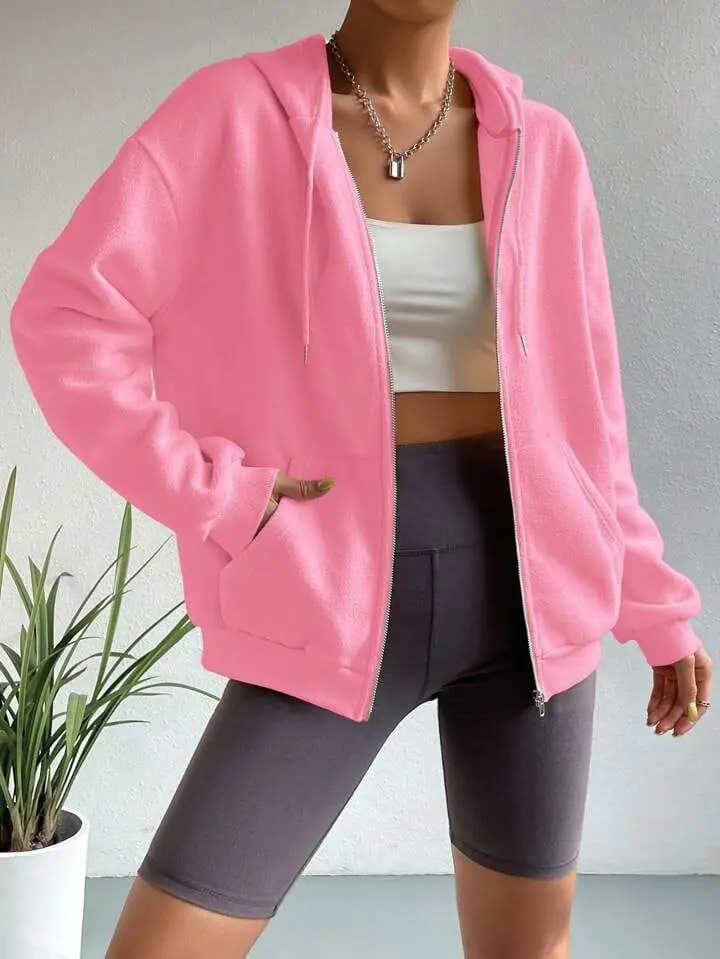 Campera rosada