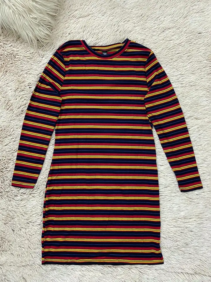 Vestido rayado SHEIN