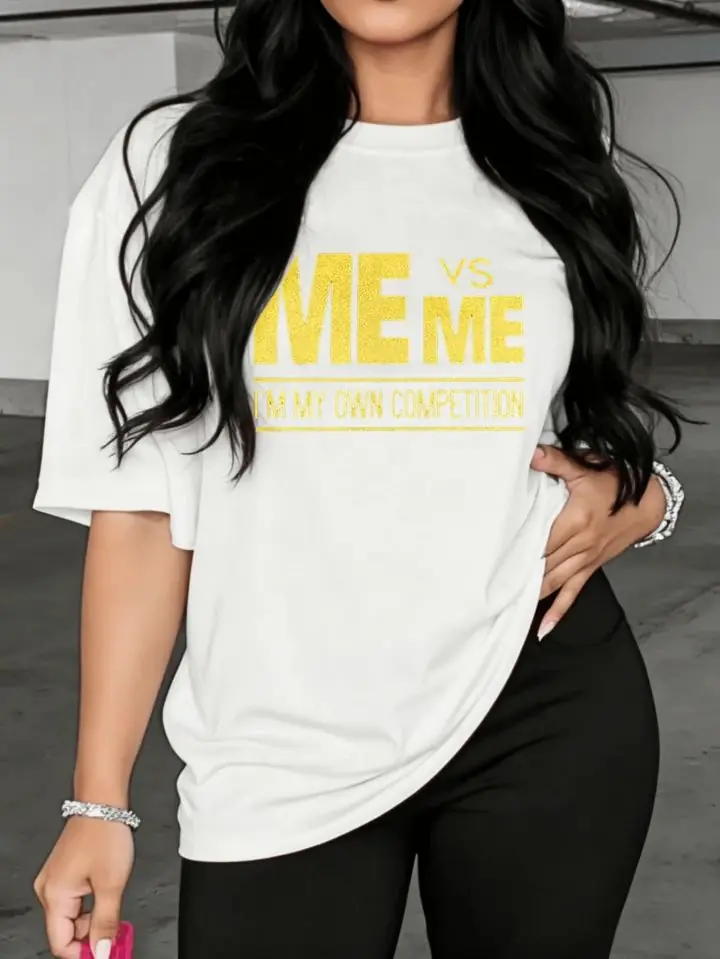 Remera blanca me vs me amarillo