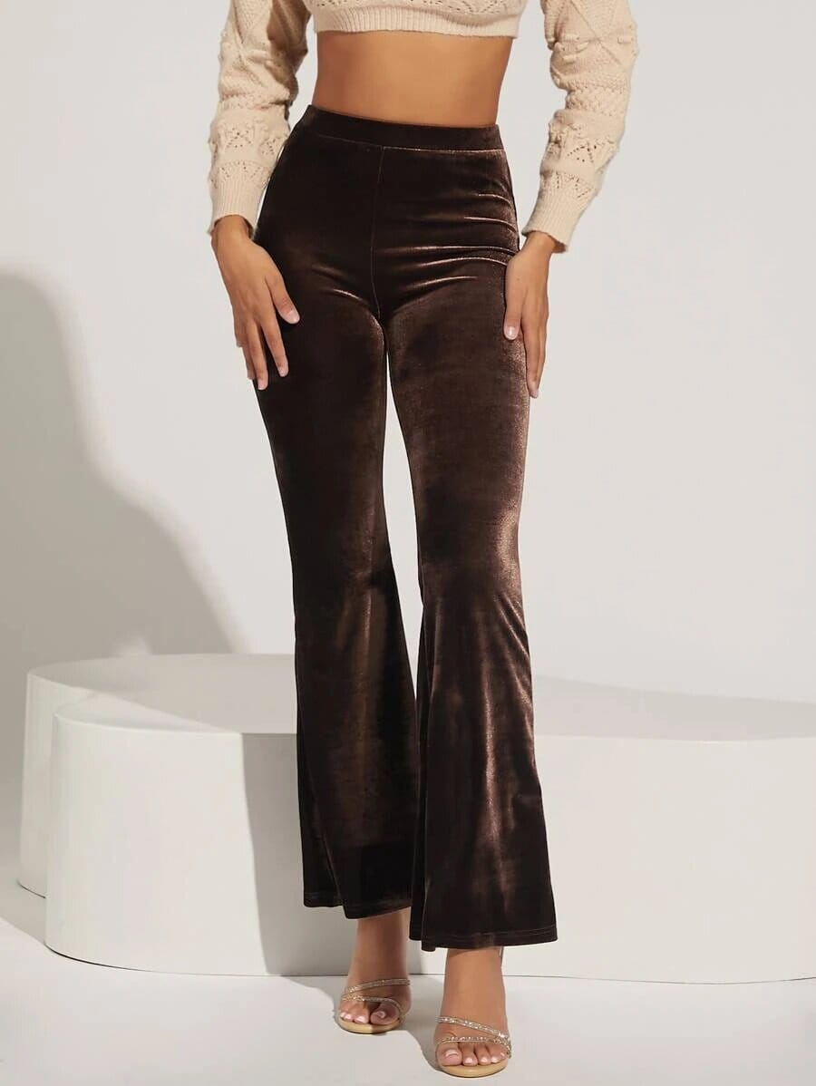 Pantalón terciopelo SHEIN