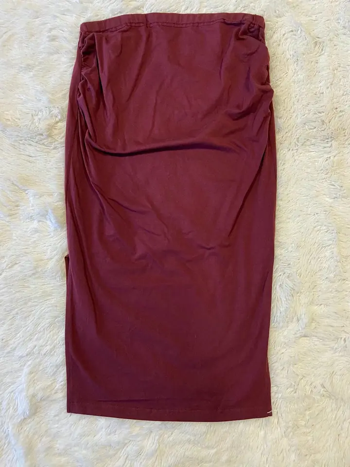 Falda bordo premama