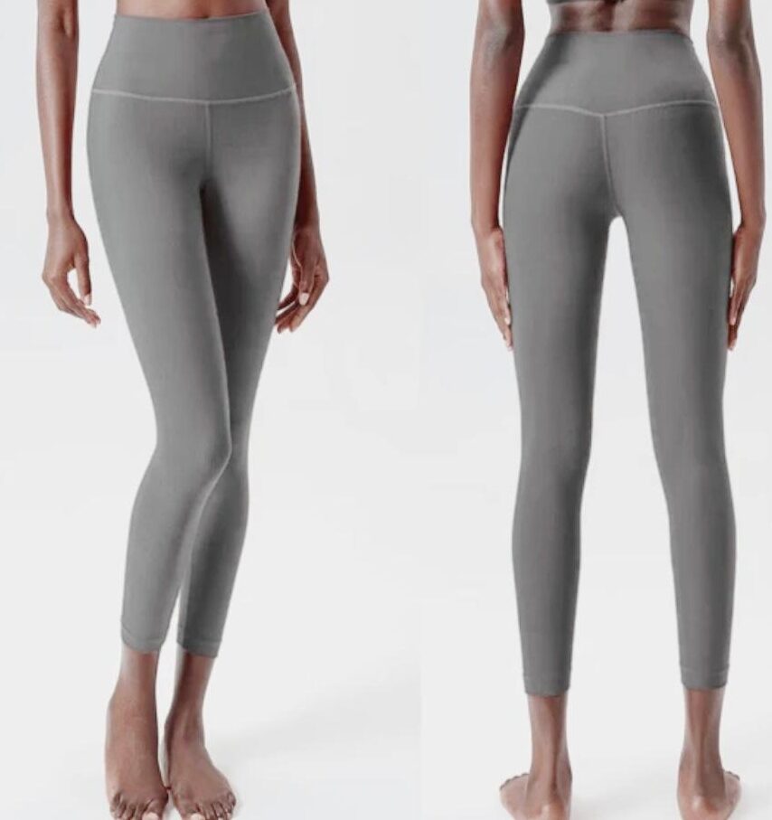 Calza deportiva gris clara
