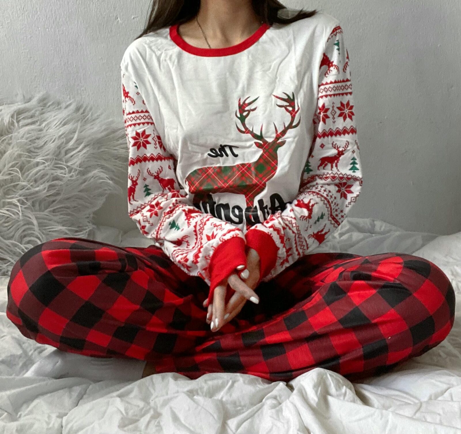 Pijama navideño al azar