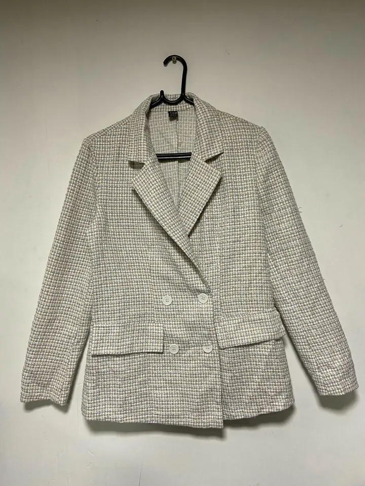 Blazer cuadrille shein