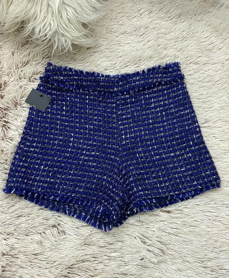 Short azul Zara