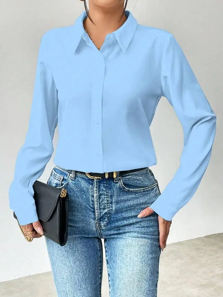 Camisa celeste