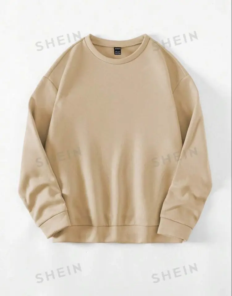 Buzo beige liso